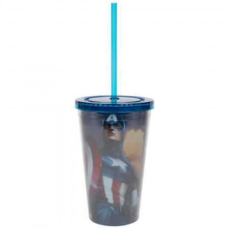 Avengers Captain America Action Pose Carnival Cup